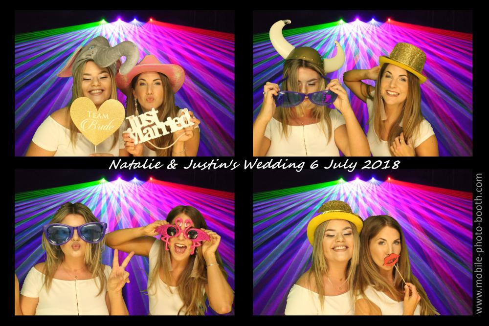 Natalie & Justin's Wedding | View more photos from the event at images.mobile-photo-booth.com/u/MobilePhotoBoothUK/Natalie-Justins-Wedding